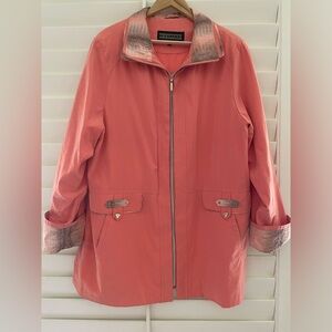 JANSTEEN Women's Trench Rain Jacket